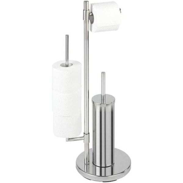 Kombinerat WC - Néo - Krom - Rostfritt Stål - Blank - 30 x 73 x 20 cm ljus