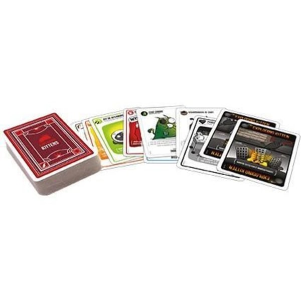 Kortspel - Exploding Kittens: NSFW Edition - Asmodee - Festspel för vuxna Flerfärgad