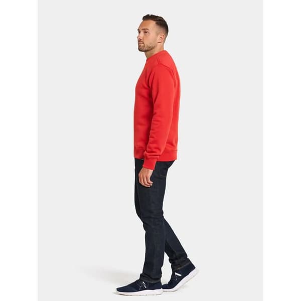 Sweatshirt Didriksons Fyn röd äpple XL