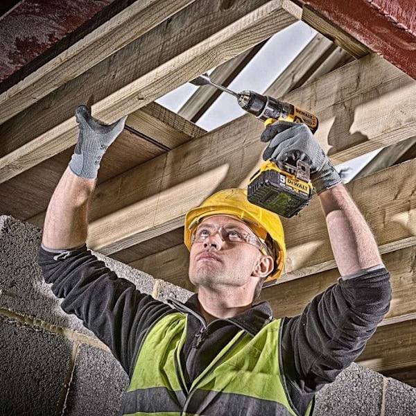 18V XR borrmaskin + 2 5Ah batterier + laddare + TSTAK box - DEWALT - DCD791P2-QW