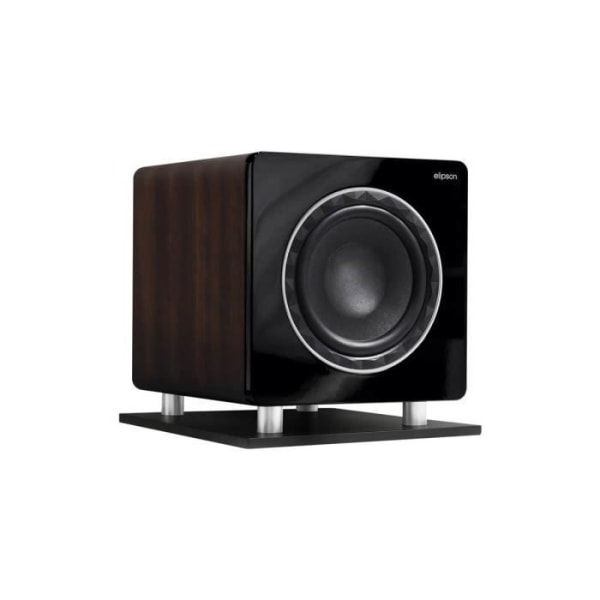 Elipson Prestige Facet Sub10 Walnut subwoofer - 10" - papper - Basreflex - Brun