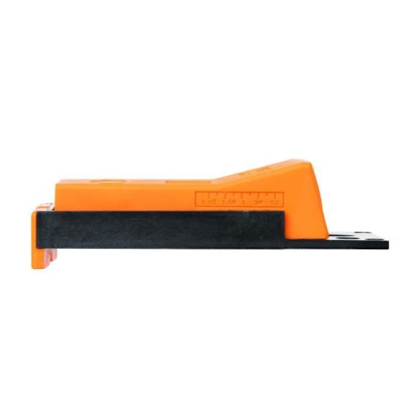 Mini snedborrjigg - TRITON - Robust nylonkropp - Kompakt design orange och svart