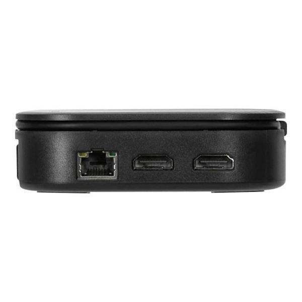 Targus FHD HDMI DisplayLink Dual Travel Dock - Svart - TU