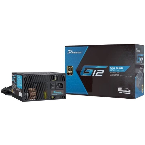 SEASONIC GC-650 GOLD G12 PC nätaggregat