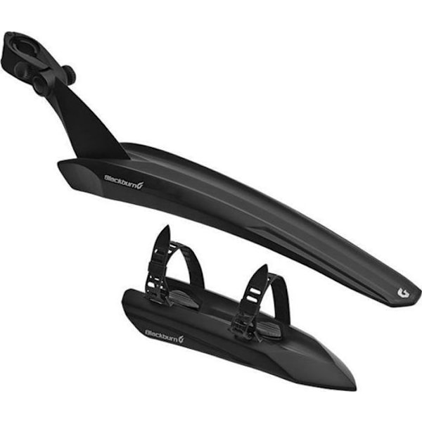 Garde-boue Blackburn - 304954-uniw - SPLASHBOARD COMBO fram- och bakskärmar svart (NY)