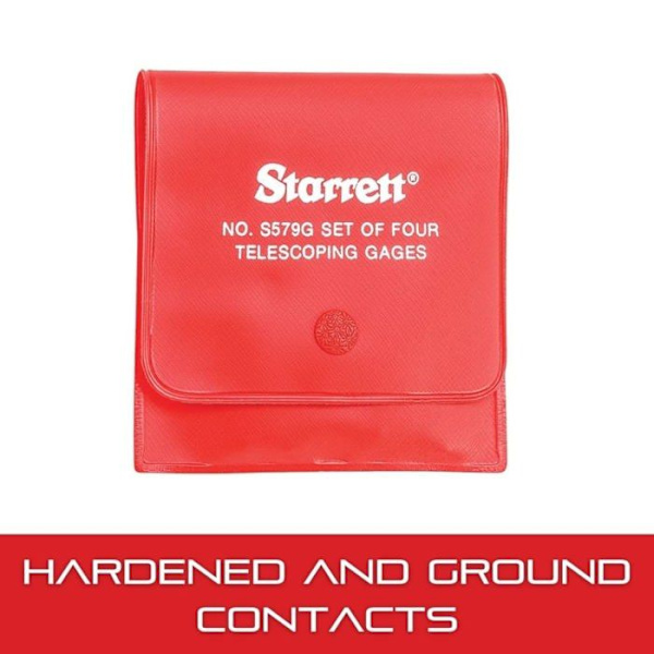 Metrologisk spårning (mikrometer - bromsok) Starrett - S579GZ - ls teleskopisk kaliber