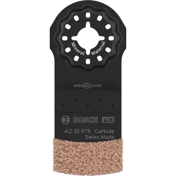 Oscillerande sågblad Starlock Pro AIZ 32 RT5 med hårdmetallbeläggning för slipmedel, gemensamma BOSCH 2608669122