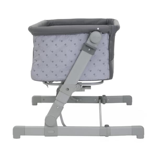 Sängvagn CHICCO Next2Me GO - Kompakt - Fällbar - Lutande - 6 Höjdnivåer - Mörkgrå Mörkgrå