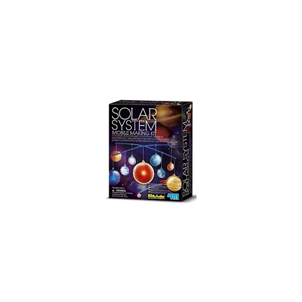 Byggsats - 4M - 5603225 - Mobilsats för fosforescerande solsystem Flerfärgad