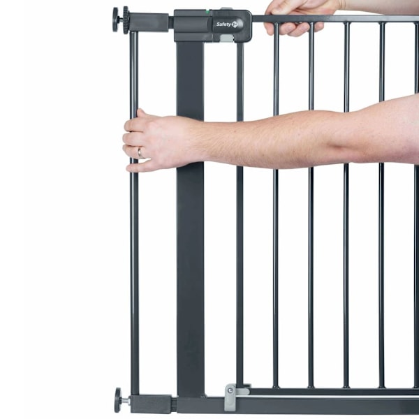 Safety 1st Safety Gate Extension 7cm Black Metal 2428057000 Grå