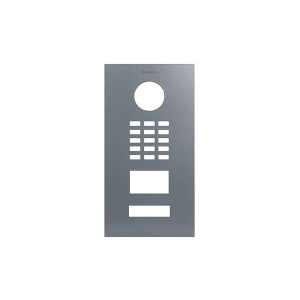 Intercom - Doorbird videodörrtelefon - FACE-D2101V RAL 7001 - Fasad för D2101V IP Video Dörrstation RAL 7001