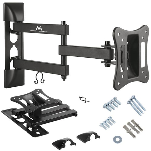 Väggfäste för TV 13-27" maxlast 15 kg Maclean MC-719 Svart