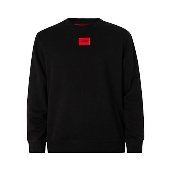 Sweatshirt - HUGO - uni - Långa ärmar - Rundad hals - Diskret logotyp Svart M