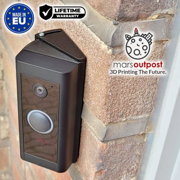 Kit dörrklocka - MARS UTPOST - Tillbehör Ring Trådad - Precise orientering - Förbättrad nattsyn - Bländningsreducering