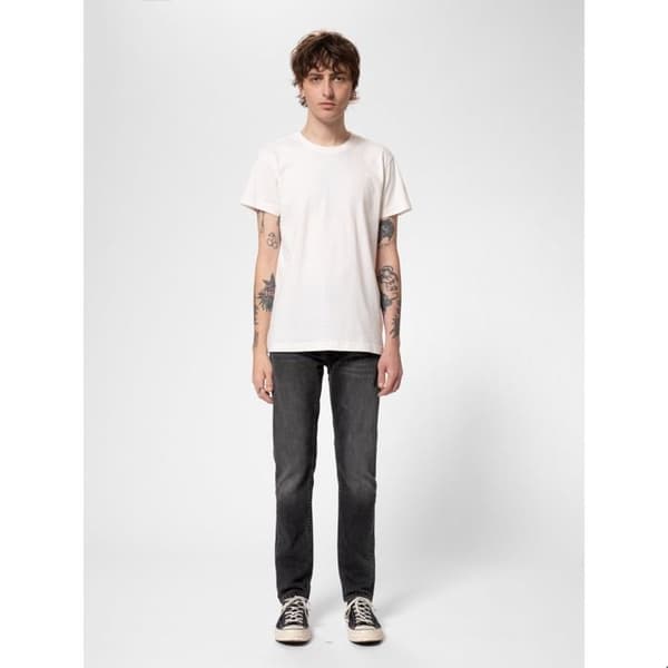 Nudie Jeans Lean Dean Jeans - mörkgrå Mörkgrå 33