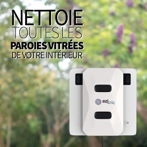 Fönsterputsrobot - EZICLEAN Windobot S5 Pro - 72 W - Vit Vit