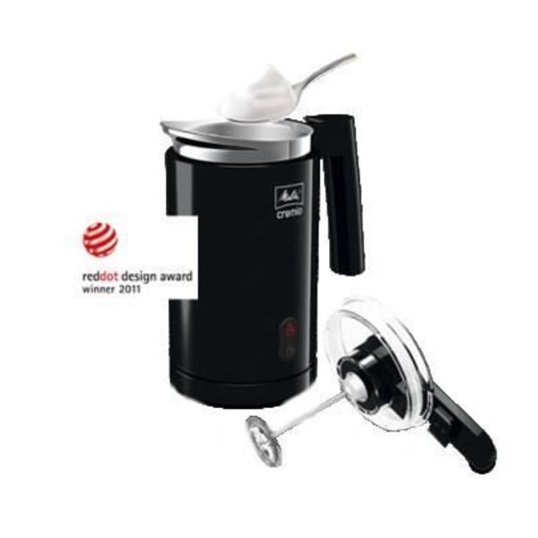 Cremio II mjölkskummare - MELITTA - Sladdlös - 450W - Svart Svart