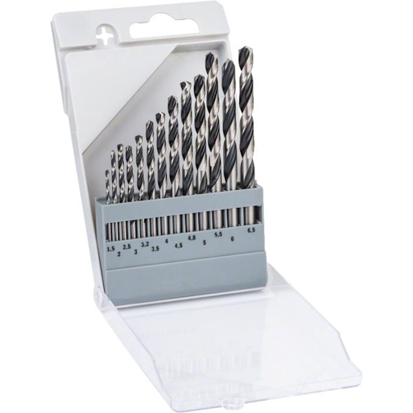 Bosch PointTeQ HSS spiralborr, 13-delat set