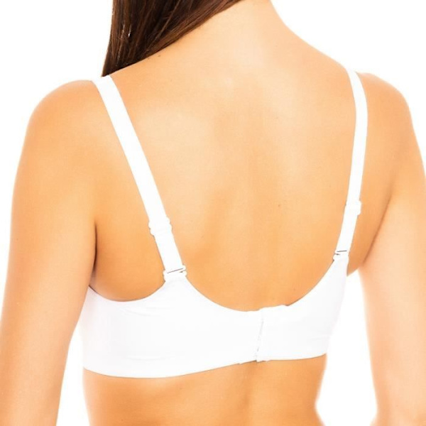 BH - Playtex - Klassisk - Vit - Utan bygel - Elastisk och justerbar Vit 100°C