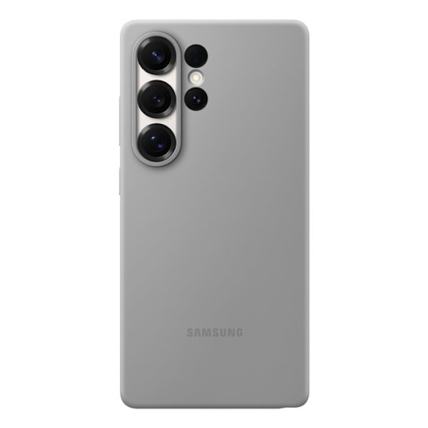 Coque - Samsung - Galaxy S25 Ultra - Silikonskal - Motståndskraftigt skydd - Matt design Grå