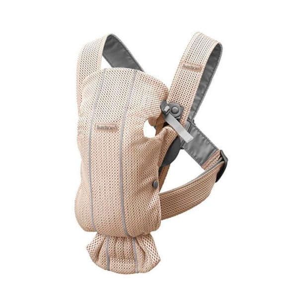 Bärsele Mini - BABYBJÖRN - Pärlorosa - 3D Mesh Pärlorosa