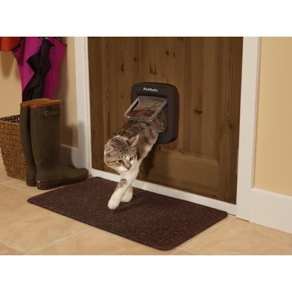 PetSafe - Mikrochip kattlucka 22 x 23,9 cm - Brun Brun