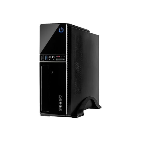 Inter-Tech IT-607 Mini ITX Tower Case - Ingen strömförsörjning - USB-Audio