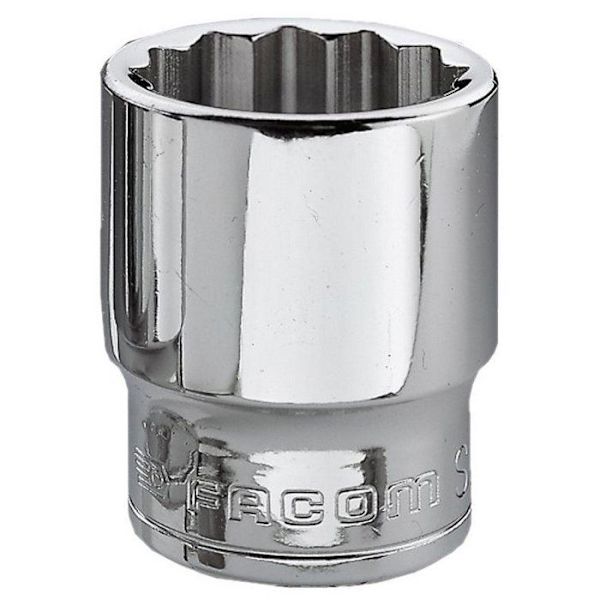 3/8'' 12-punktssockel FACOM J18 - Mått: 18 mm