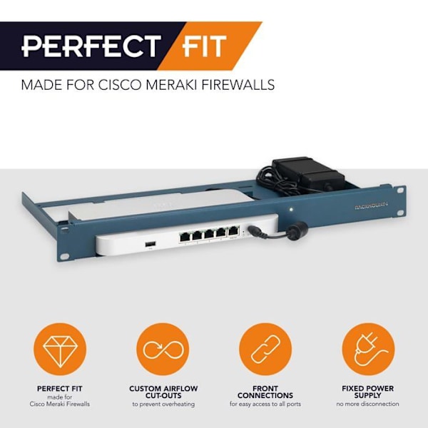 R rackmonterad·it servertillbehör - RM-CI-T4 - Cisco Meraki rackmontering