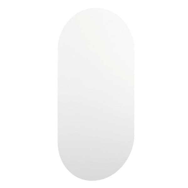 vidaXL Spegel 60x30 cm Glas Vit