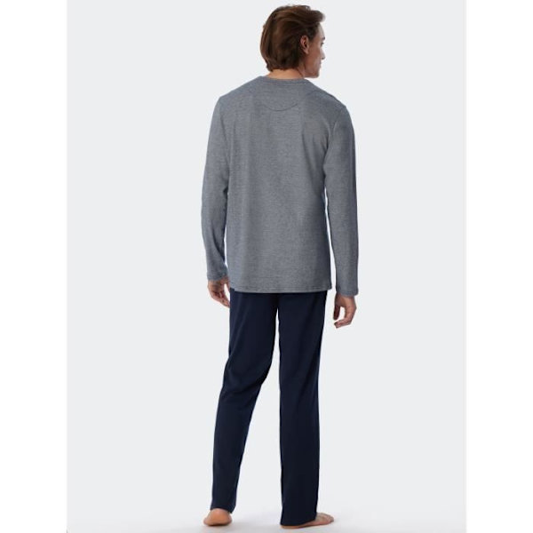 SCHIESSER Lång pyjamas Blå 64