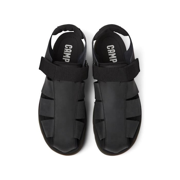 Sandaler - CAMPER - Oruga - Svart läder - EVA-sula - Bekväma och lätta Svart 43