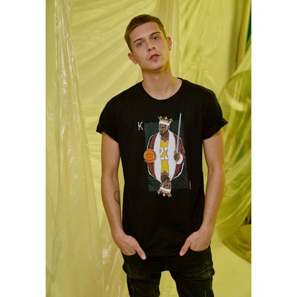 T-shirt Mister Tee kung jame la svart M