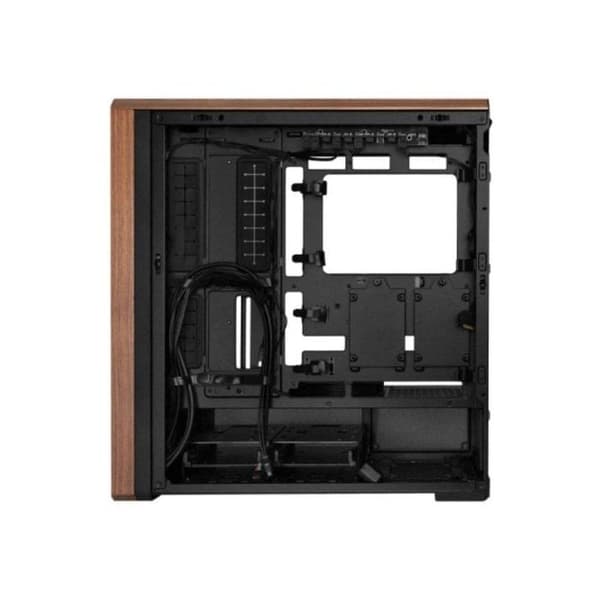 PC-chassi - LIAN LI - Lancool 217 - Svart - 5 PWM-fläktar - Valnötsdetaljer