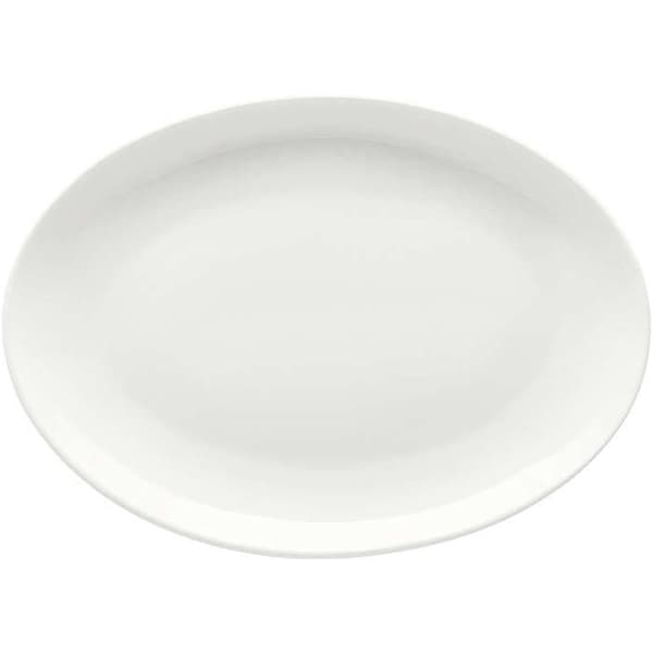 Presentationsfat - ROSENTHAL - Jade - 30 cm - Oval - Vit Vit