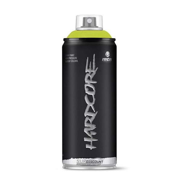 Sprayfärg - Montana - Hardcore 2 - Mojito Grön (RV-236) - Mycket bra täckförmåga - Snabb torkning Vert Mojito (RV-236)