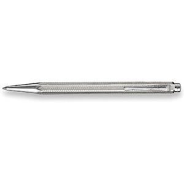 Penna - Caran d'Ache - Ecridor Retro - Silver - Guilloché - Sexkantig kropp Pengar