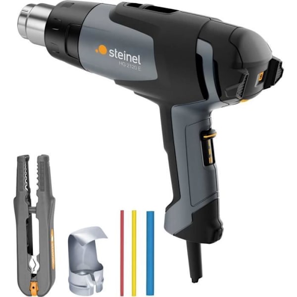 Varmluftspistol - Steinel - HG 2120 E - Med sladd - Intensiv - Nej - 2 kg - 600 °C