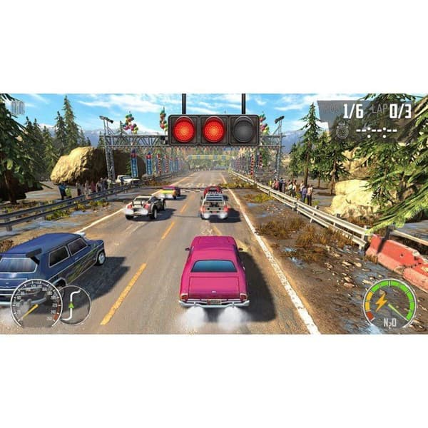 Turbo Booster Racing - Kit (ratts + spel) - PS5-spel