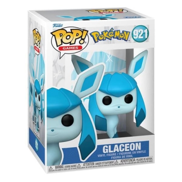 Pokemon POP! Spel Vinyl Glaceon (EMEA) 9 cm