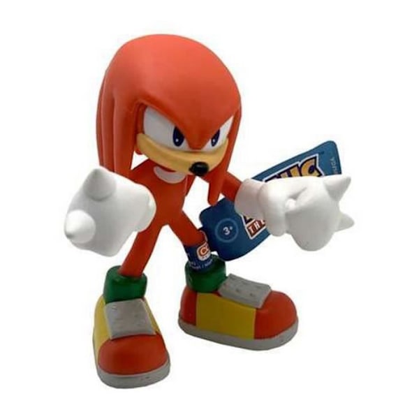 Actionfigur - Comansi - Sonic Knuckles - 8 cm - Flerfärgad - För barn från 3 år Flerfärgad