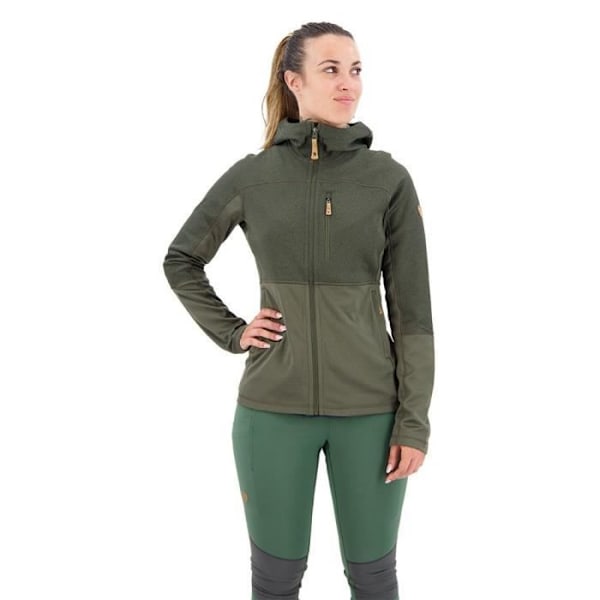 Veste Dam Fjallraven Abisko Trail Fleece - Grön (Deep Forest) - L djup skog jag