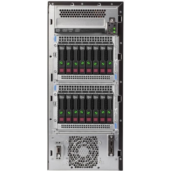 HPE ProLiant ML110 Gen10 - Server - torn - 4,5U - 1 körfält - 1 x Xeon Bronze 3206R / 1,9 GHz - RAM 16 GB - SATA