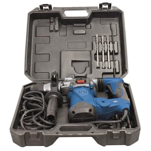 SCHEPPACH Drill 4 funktioner DH1300Plus Blått och grått