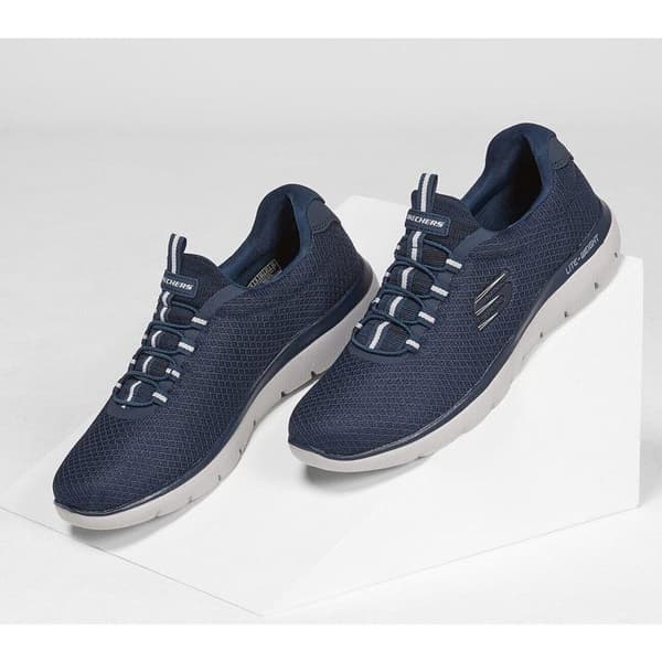 Skechers Summits Skor, Blå, Herr Blå 42