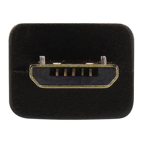 InLine USB-kabelförlängning Micro-USB Typ B (M) till Micro-USB Typ B (F) USB 2.0 2 m svart