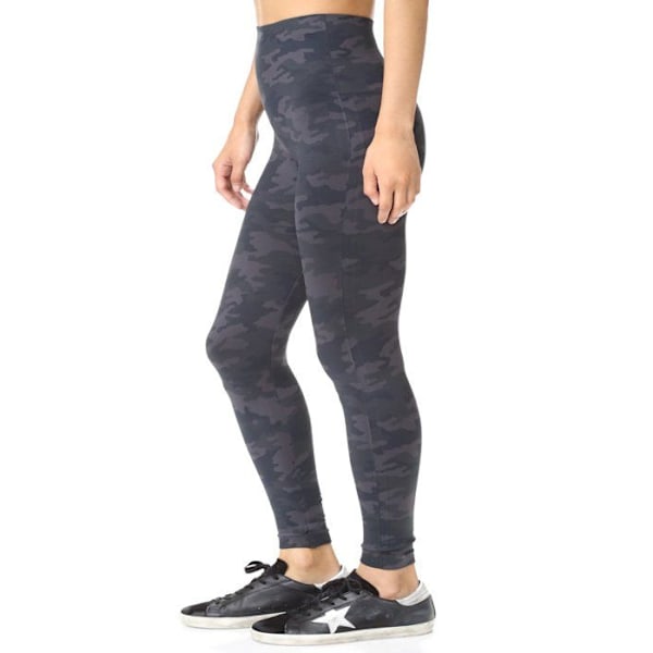 Leggings - jeggings - treggings Spanx - FL3515 - Look at Me Now Seamless Leggings för kvinnor Svart Camouflage Svart XS