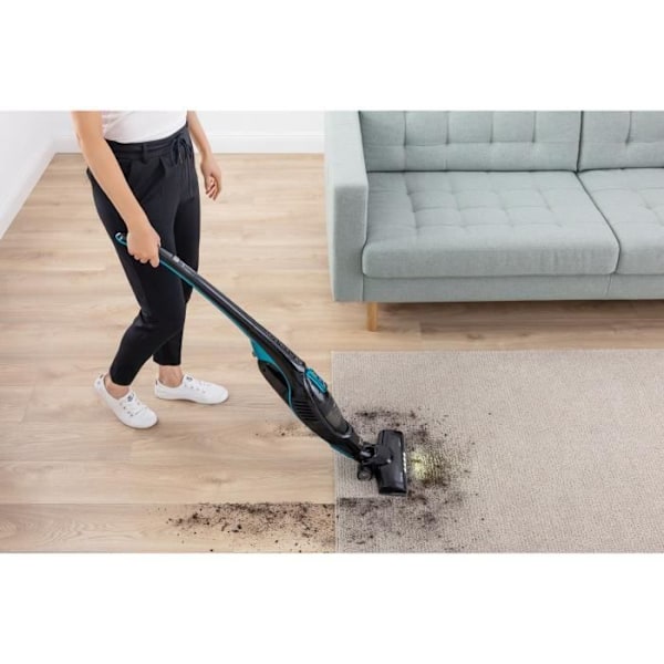 Sladdlös stickdammsugare - SENCOR - SVC 7822TQ - 2-i-1 - 110 W - 76 dB - 0,5 L - Svart Svart