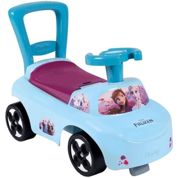 Smoby - Frozen - Ergonomisk åkande i bilen - Walker-funktion - Leksakslåda