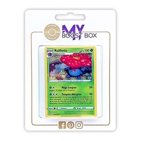 RAFFLESIA 3-196 HOLO - MYBOOST X SWORD AND SHIELD 11 TAPPADE URSPRUNG